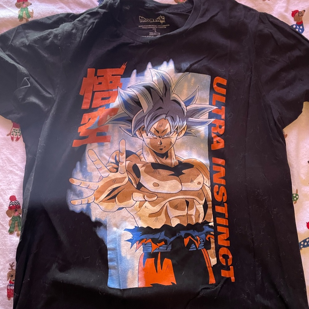 Black dragon ball super goku ultra instinct shirt